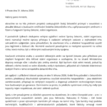 ODESLALI JSME DOPIS NA MINISTERSTVO A ZÁSTUPCŮM SŽ 1